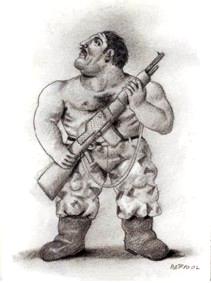 Hombre armado Hombre armado