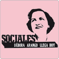 Minisitio Sociales. Débora Arango llega hoy