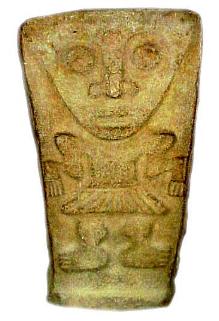 Laja con reprsentación de figura humana Laja con reprsentación de figura humana