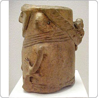 Vasija cerámica Muisca (múcura)