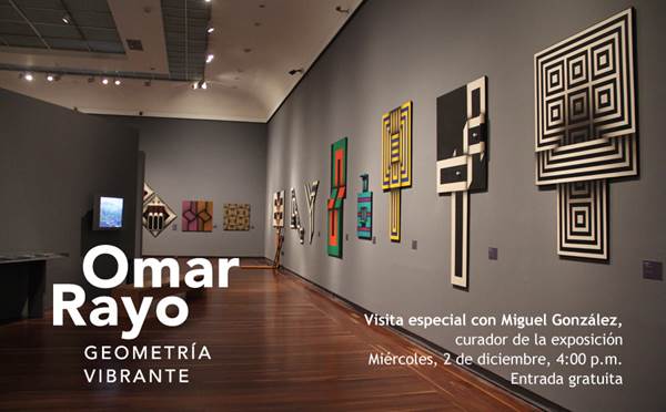 Omar Rayo: geometría vibrante, visita especial con el curador de la exposición