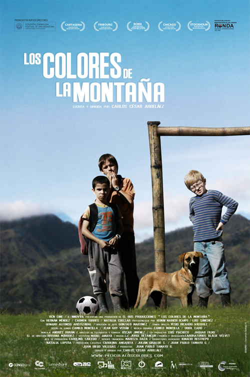 Los colores de la montaña Afiche de la película Los colores de la montaña