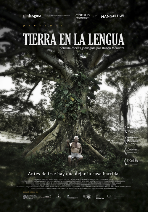 Afiche de la película Tierra en la lengua