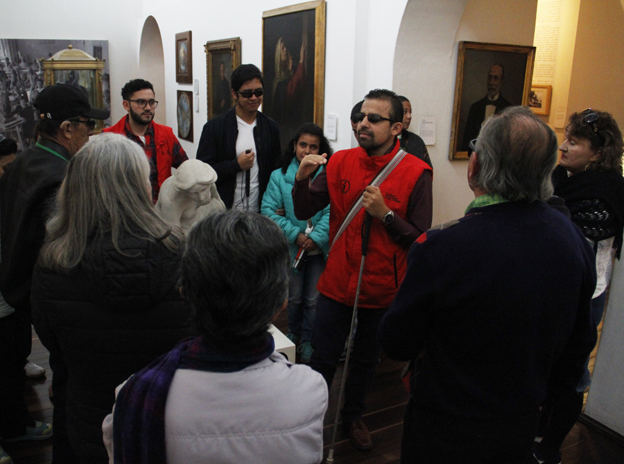 Actividades en el Día Internacional de las Personas con Discapacidad en el Museo Nacional de Colombia.