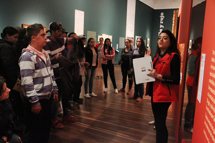 Actividades culturales de la exposición El Reino frente al Rey en el Museo Nacional de colombia