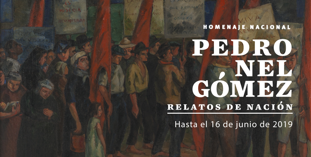 Prográmense con la exposición Pedro Nel Gómez, relatos de nación