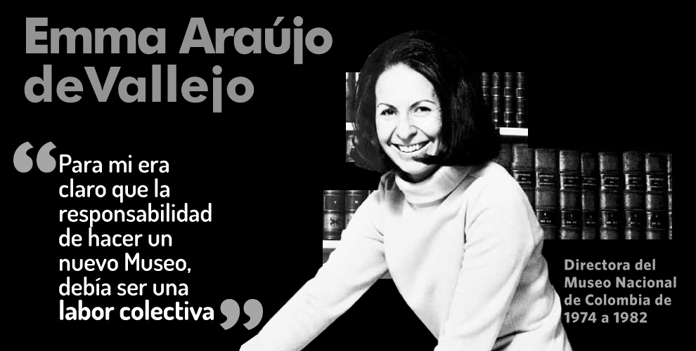 El Museo Nacional lamenta el fallecimiento de Emma Araújo de Vallejo
