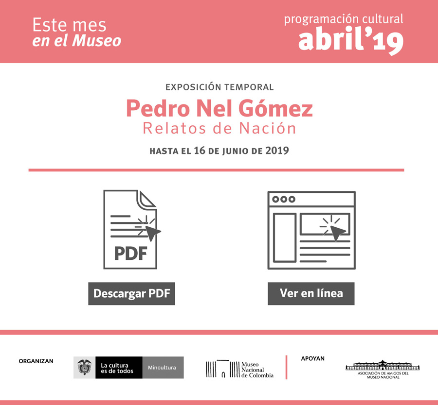 Programación cultural abril de 2019