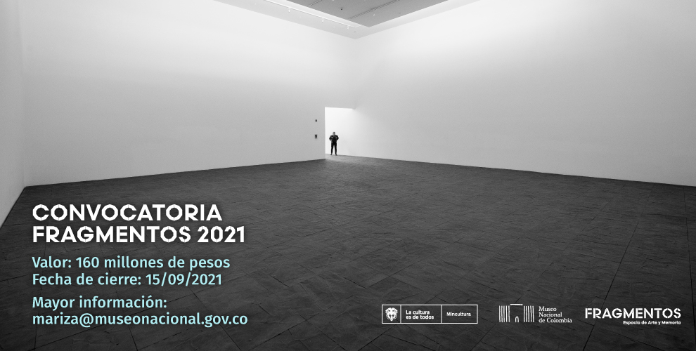 El Museo Nacional de Colombia abre convocatoria por 160 millones de pesos para intervención artística en Fragmentos 