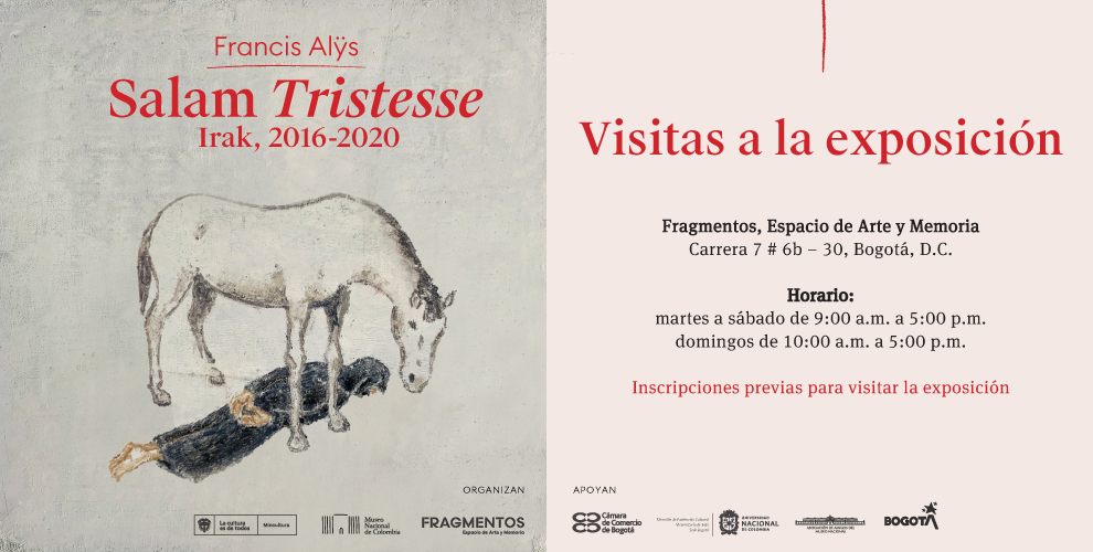 Exhibición Salam Tristesse, Irak 2016-2020 del artista Francis Alÿs