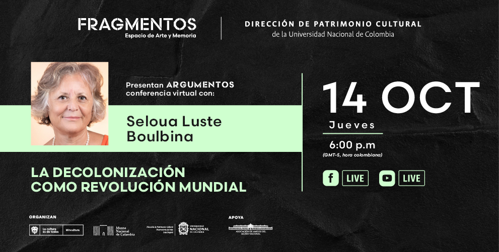 Seloua Luste Boulbina, teórica de la decolonización, se presenta en “Argumentos” 