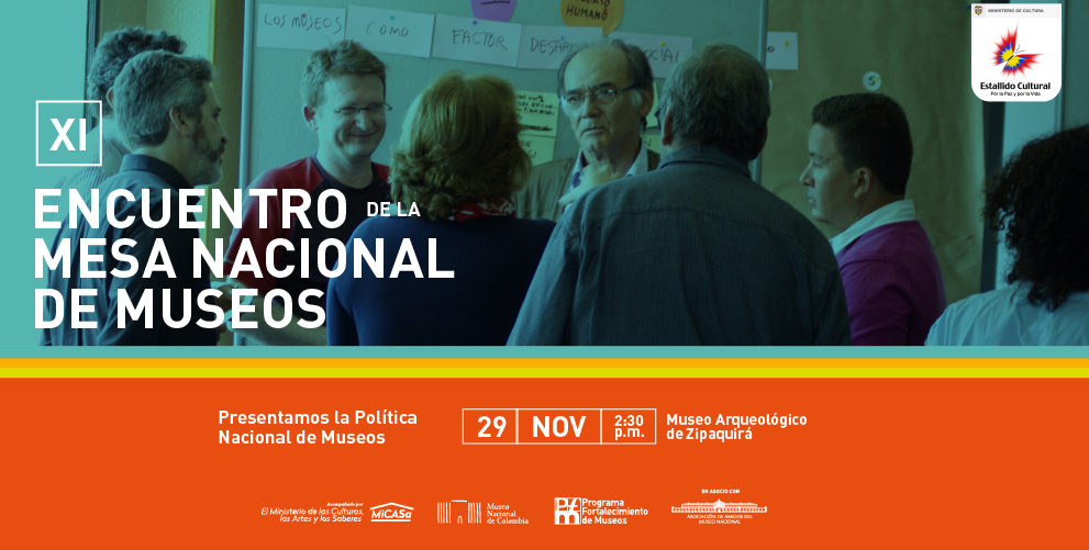 Presentamos la Política Nacional de Museos en el marco de la Mesa Nacional de Museos