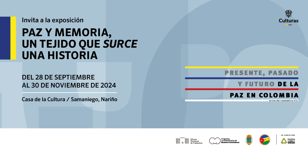 Paz y memoria, un tejido que surce una historia