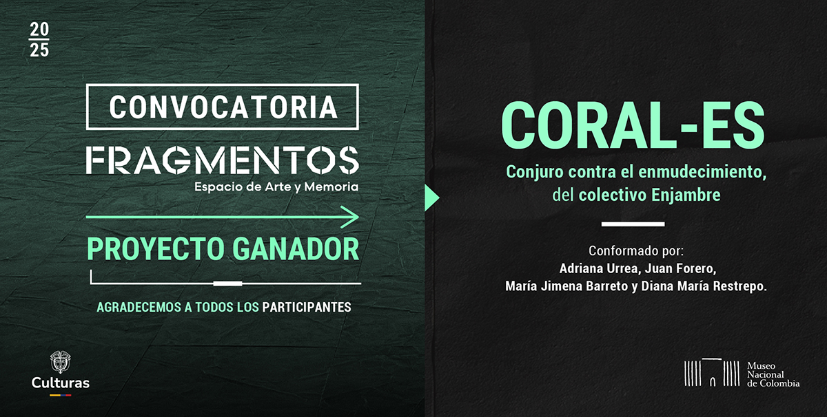 Fragmentos, Espacio de Arte y Memoria anuncia el proyecto ganador de la Convocatoria Fragmentos para un Proyecto Artístico 2025