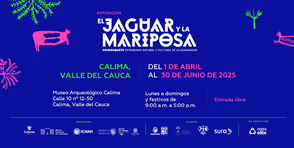 El jaguar y la mariposa inicia su recorrido por el Valle del Cauca tras su paso por el Museo Arqueológico Calima