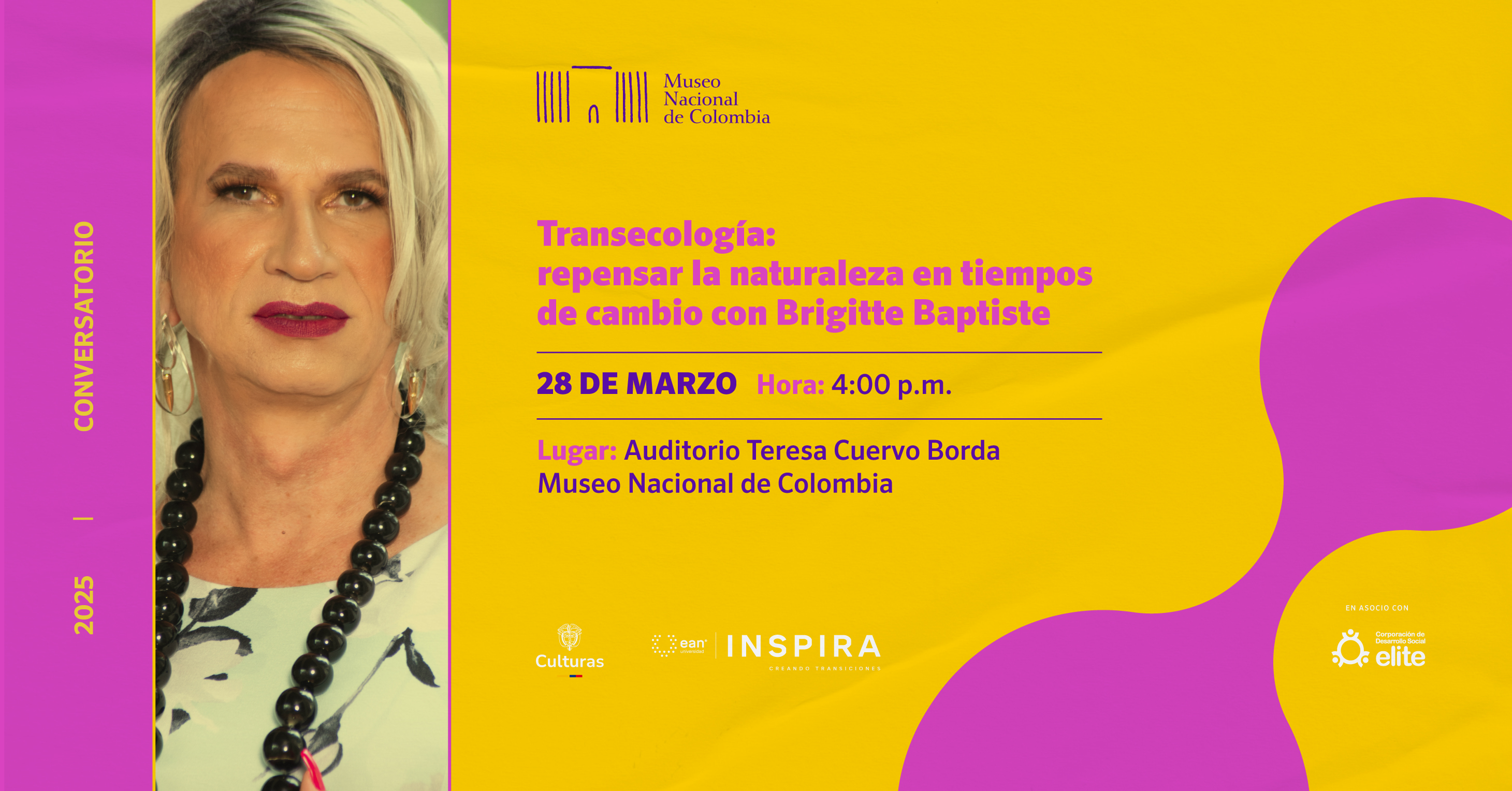 El Museo Nacional de Colombia presenta "Transecología: repensar la naturaleza en tiempos de cambio" con Brigitte Baptiste 