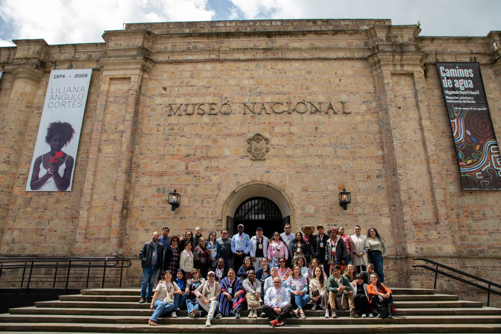 26 museos comunitarios se reunieron en Bogotá para el 1.er Encuentro de Museos Comunitarios organizado por el Museo Nacional de Colombia