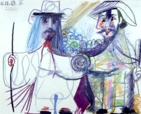 Pierrot y arlequn