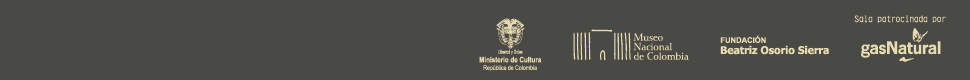 logos Ministreio de cultura, Museo nacional, Fundación Beatriz Osorio y Gas Natural
